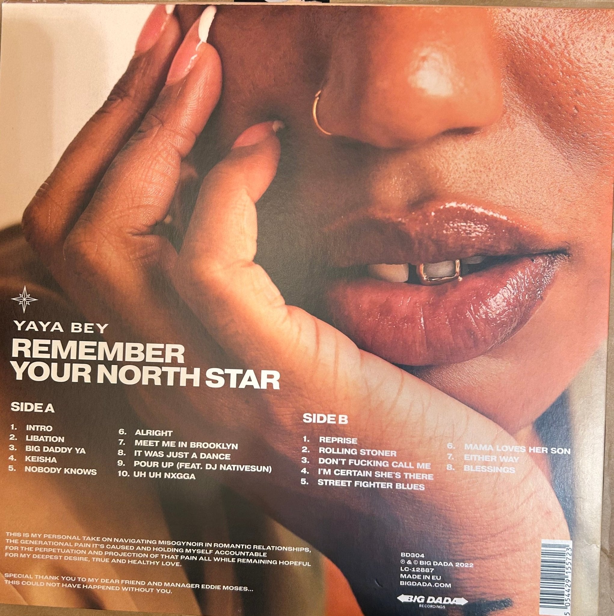Yaya Bey Remember Your North Starレコード LP Yaya Bey - Remember Your North star 2ª Mano – DISCOS NAKASHA