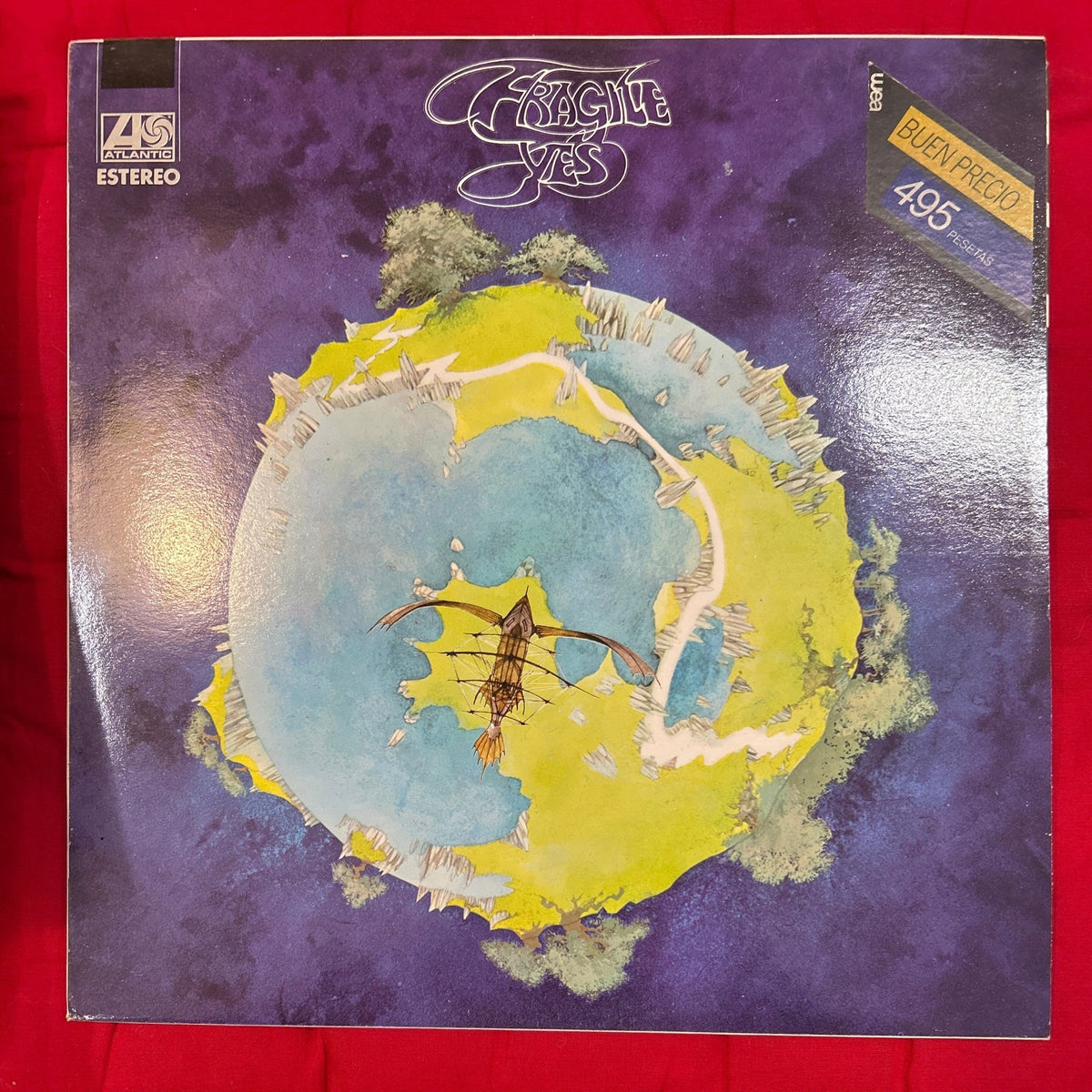 LP Yes ‎– Fragile 2ª Mano - DISCOS NAKASHA
