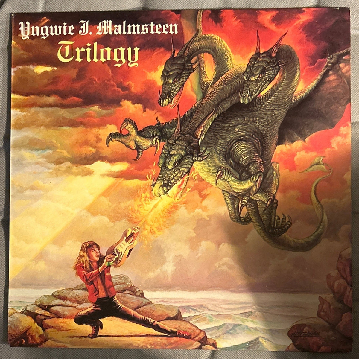 LP Yngwie J. Malmsteen – Trilogy 2ª Mano - DISCOS NAKASHA