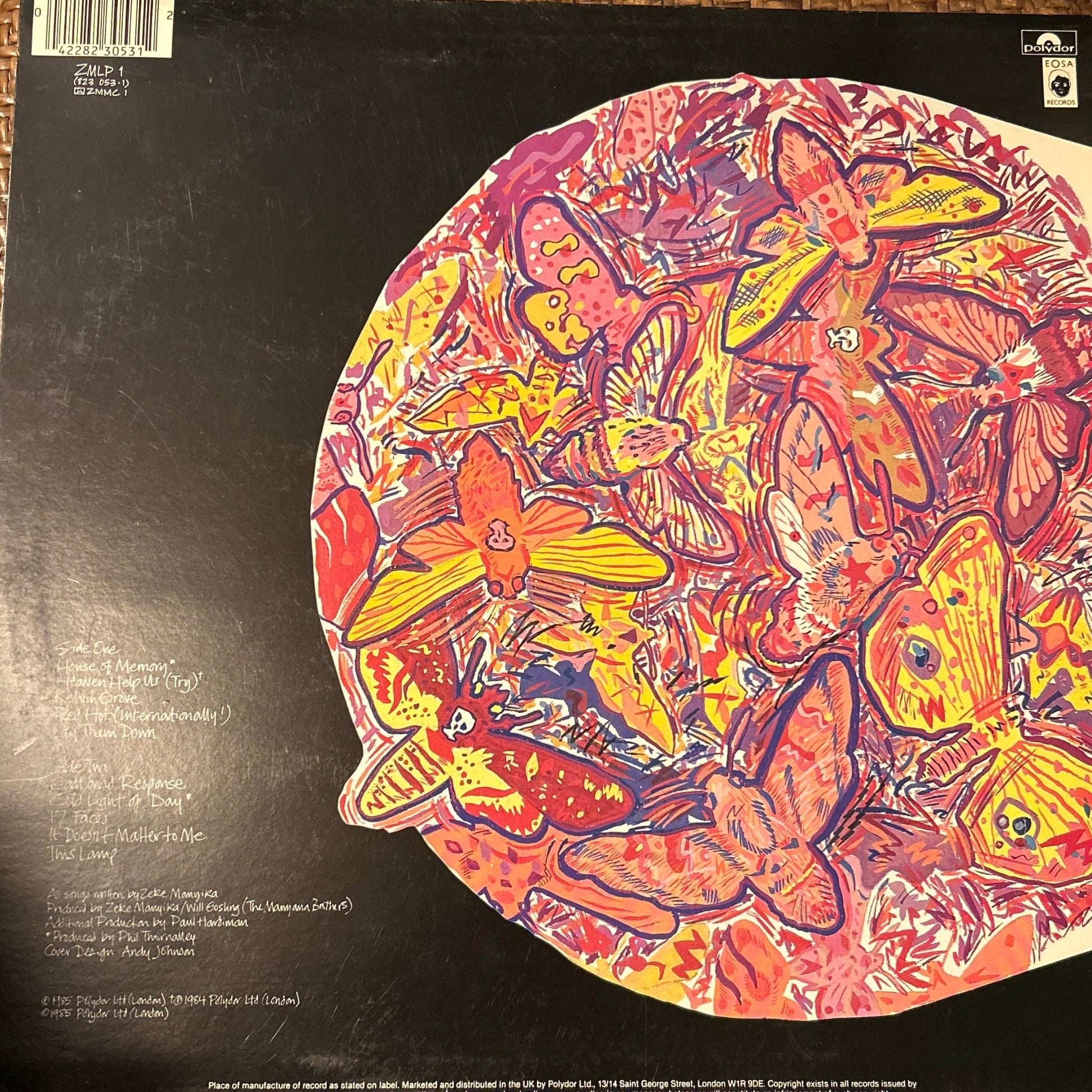 LP Zeke Manyika ‎– Call And Response 2ª Mano - DISCOS NAKASHA