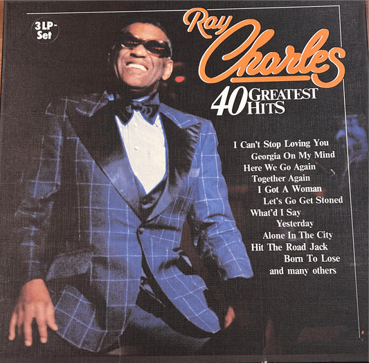 LPBOX Ray Charles ‎– 40 Greatest Hits Nuevo precintado - DISCOS NAKASHA