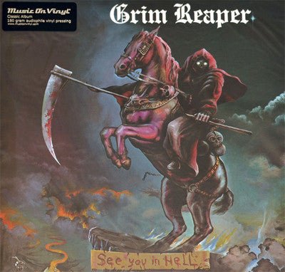 LP`Grim Reaper ‎– See You In Hell Nuevo precintado - DISCOS NAKASHA