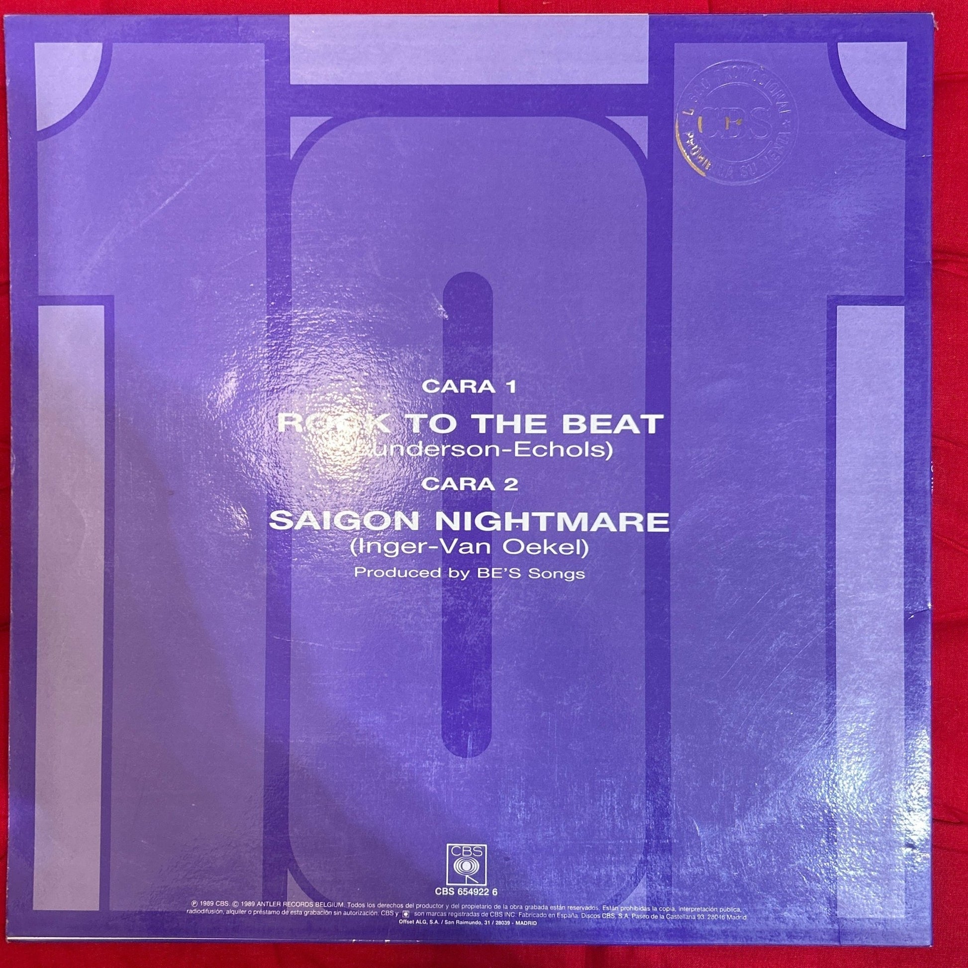MAXISINGLE 101 ‎– Rock To The Beat 2ª Mano - DISCOS NAKASHA
