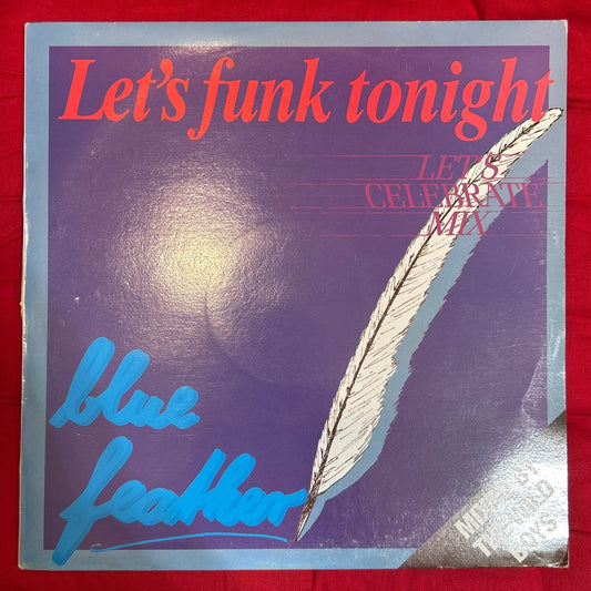 MAXISINGLE Blue Feather ‎– Let's Funk Tonight (Let's Celebrate Mix) 2ª Mano (Producto exclusivo recogida en tienda) - DISCOS NAKASHA