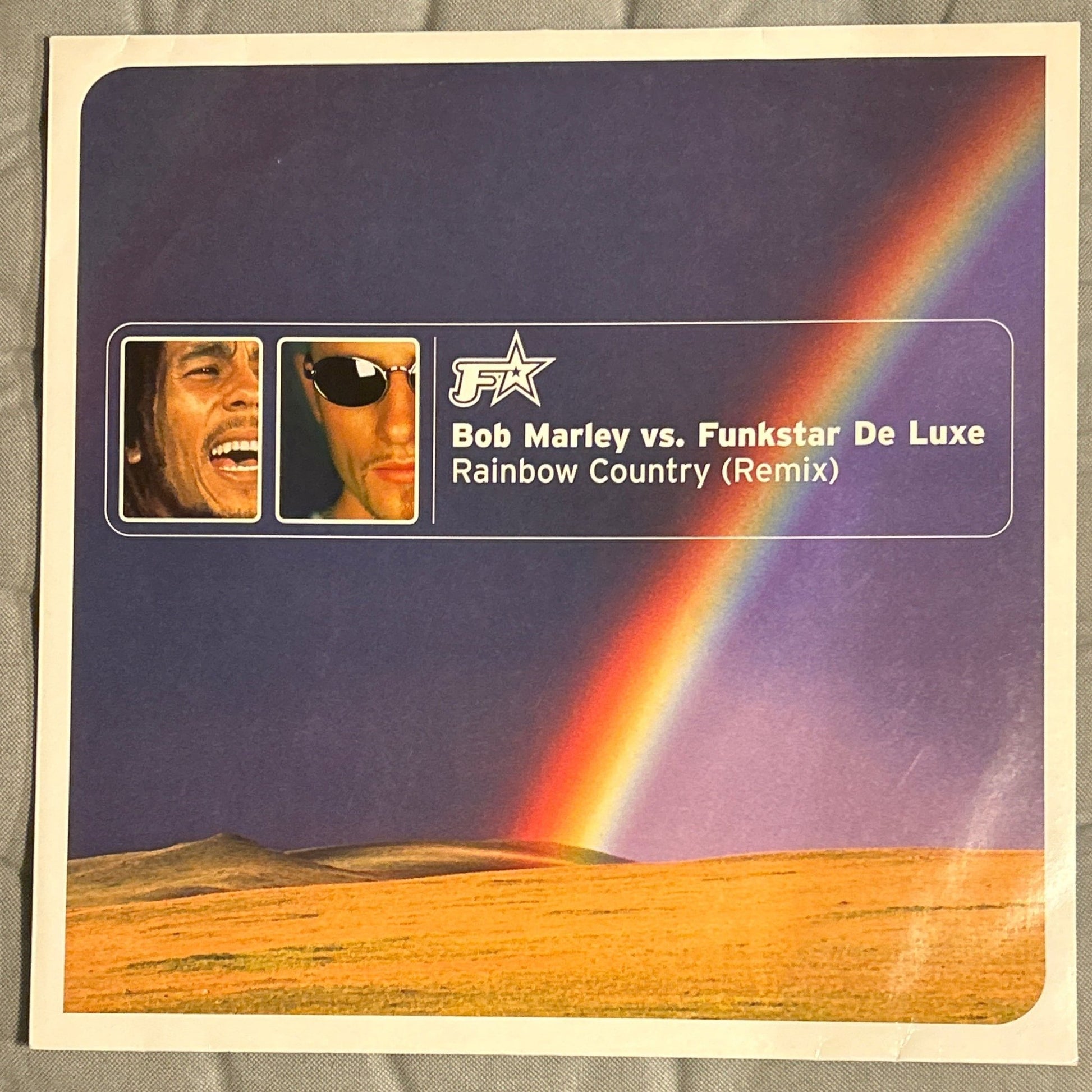 MAXISINGLE Bob Marley Vs. Funkstar De Luxe ‎– Rainbow Country (Remix) 2ª mano - DISCOS NAKASHA