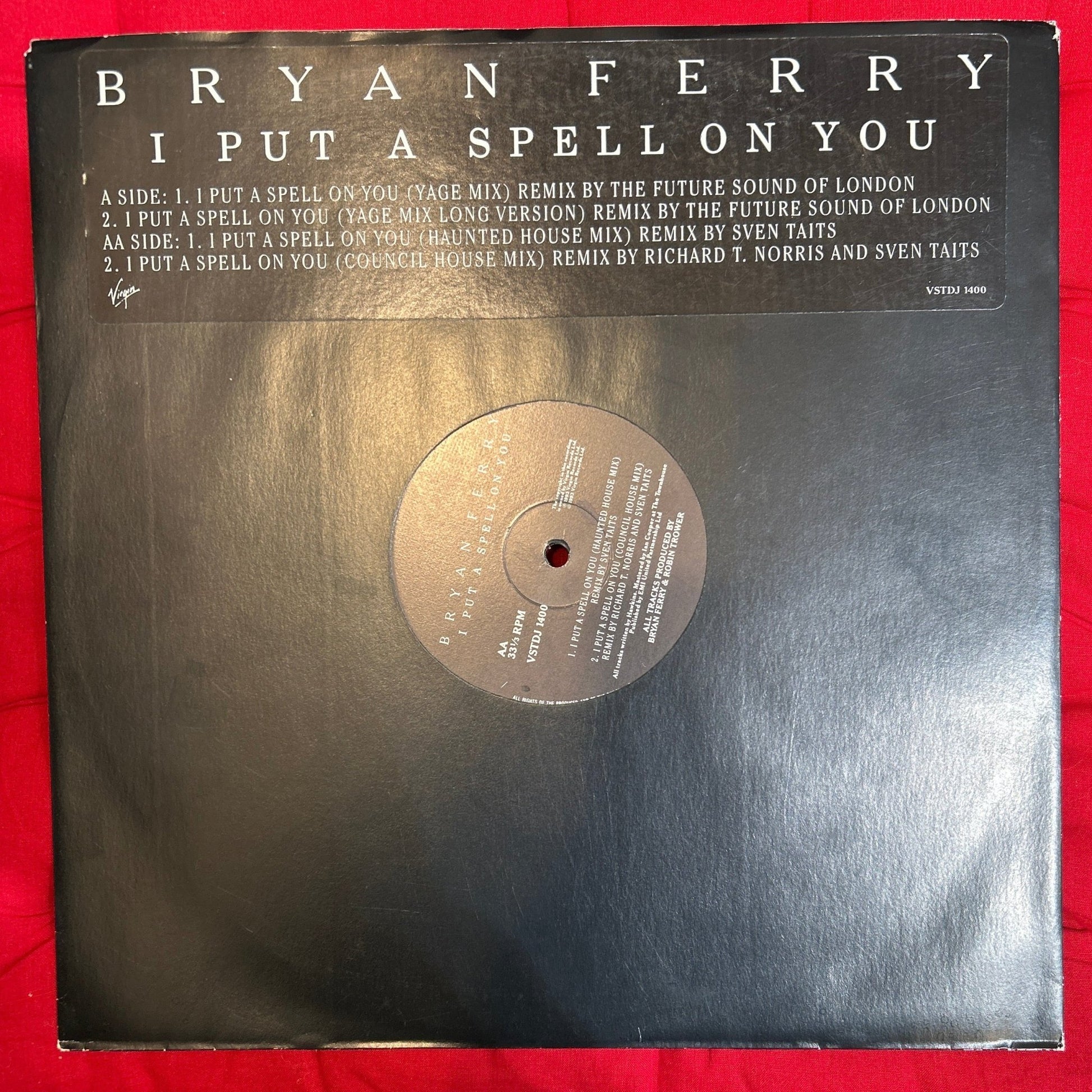 MAXISINGLE Bryan Ferry ‎– I Put A Spell On You 2ª Mano - DISCOS NAKASHA