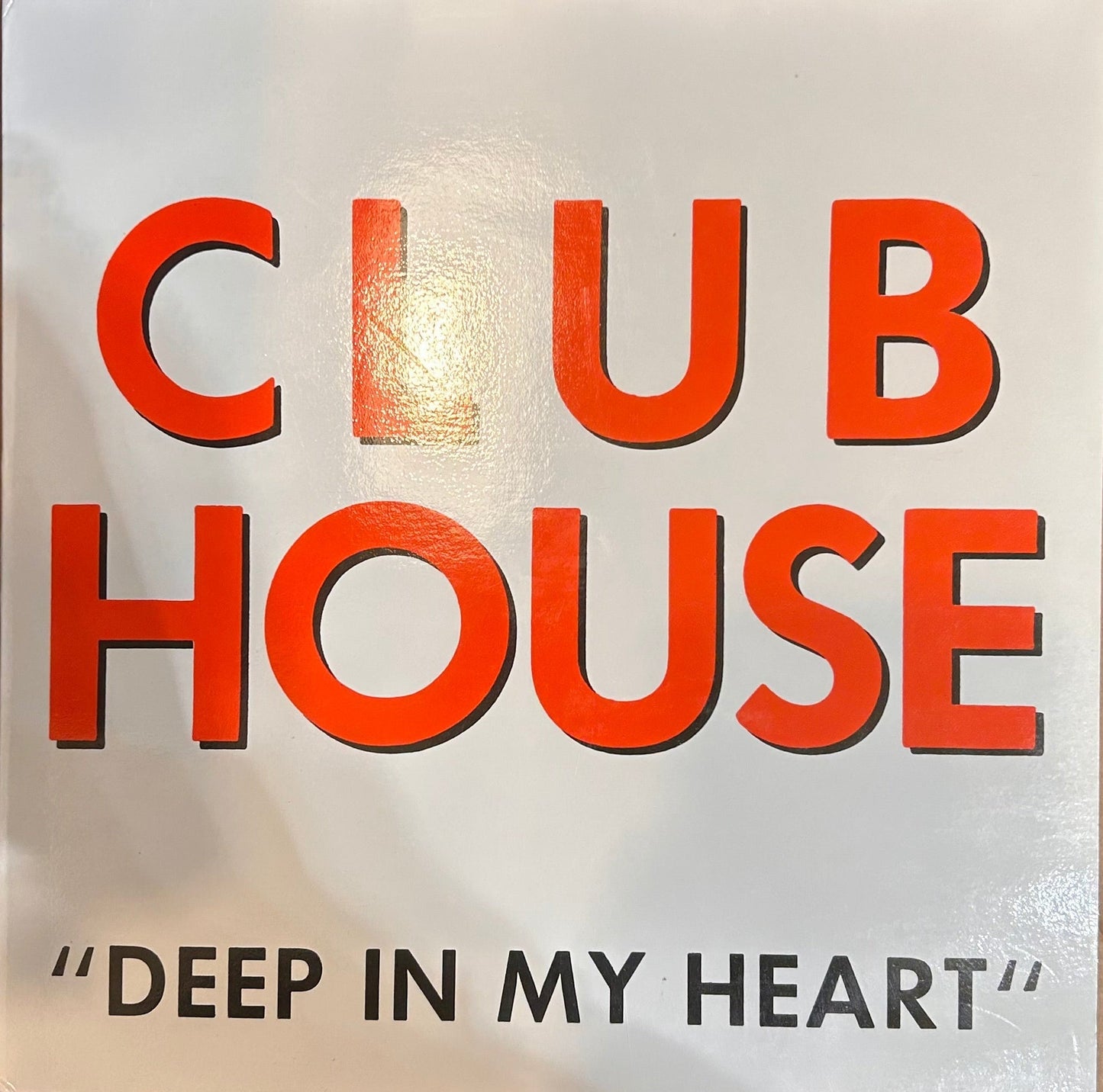 MAXISINGLE Club House ‎– Deep In My Heart 2ª Mano (Producto exclusivo recogida en tienda) - DISCOS NAKASHA