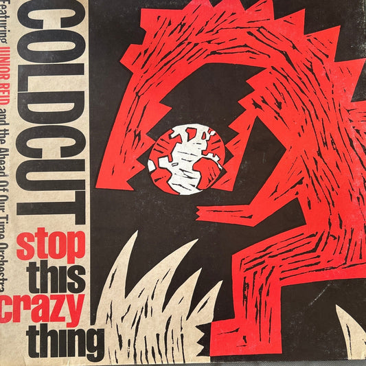 MAXISINGLE Coldcut Featuring Junior Reid And The Ahead Of Our Time Orchestra* ‎– Stop This Crazy Thing 2ª Mano - DISCOS NAKASHA