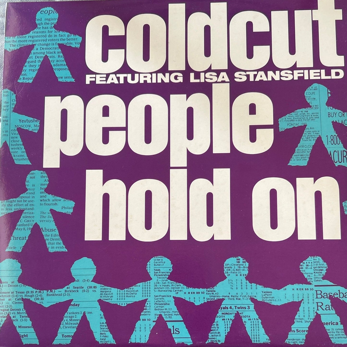 MAXISINGLE Coldcut Featuring Lisa Stansfield ‎– People Hold On 2ª Mano - DISCOS NAKASHA