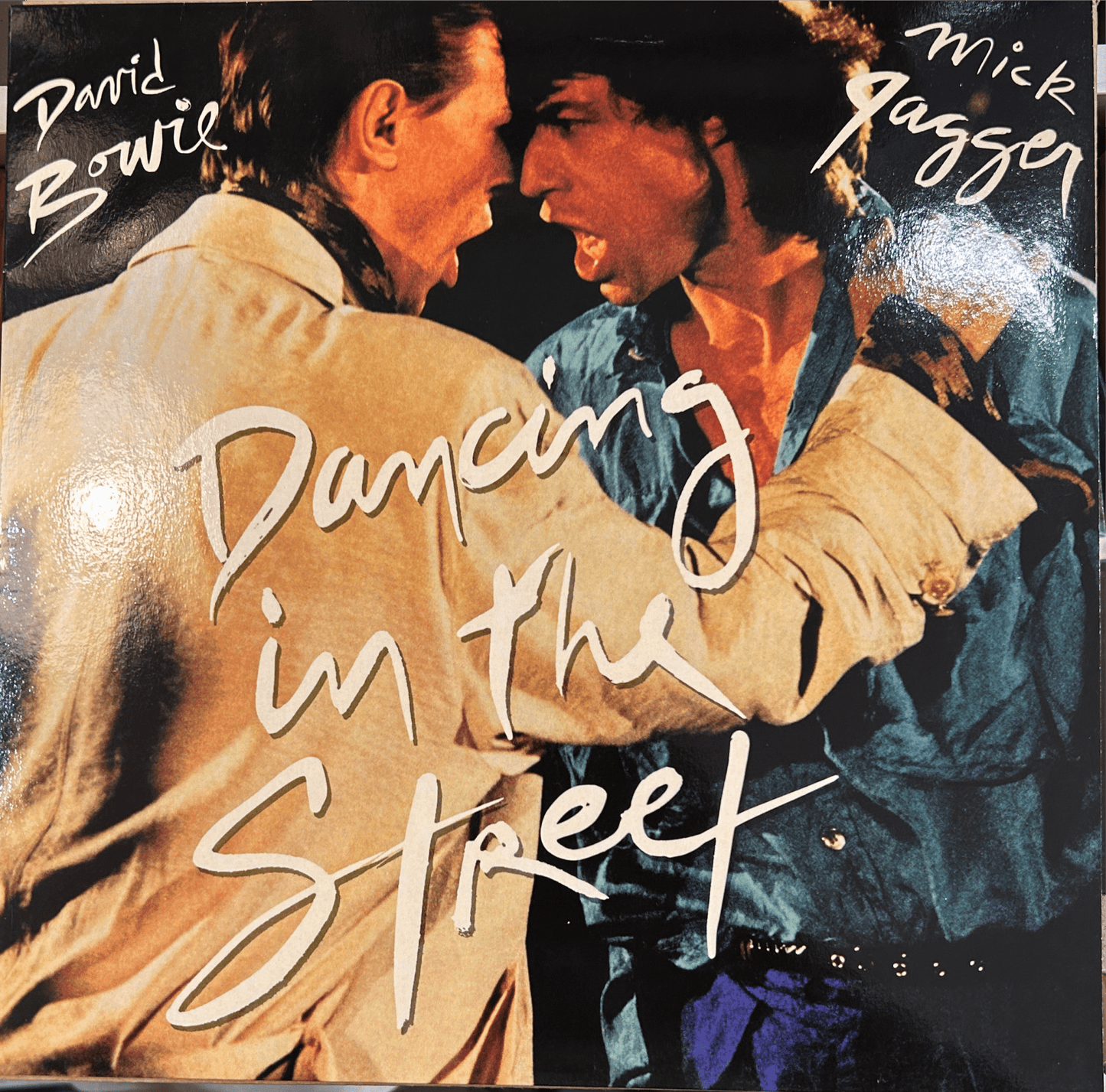 MAXISINGLE David Bowie & Mick Jagger ‎– Dancing In The Street 2ª Mano - DISCOS NAKASHA
