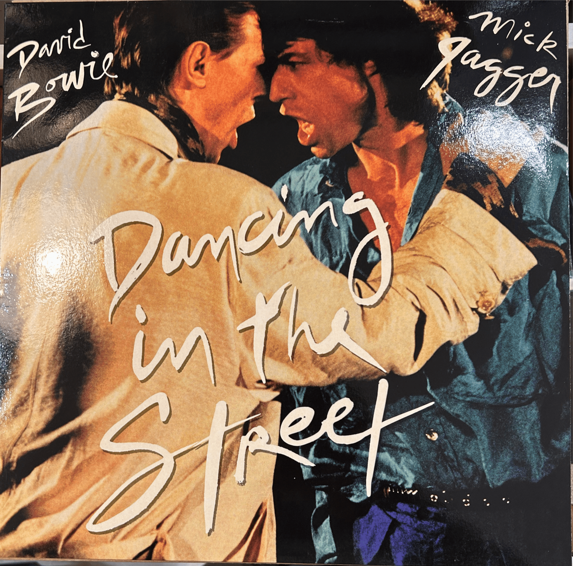 MAXISINGLE David Bowie & Mick Jagger ‎– Dancing In The Street 2ª Mano - DISCOS NAKASHA