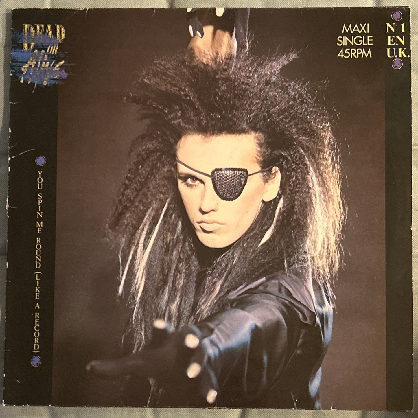 MAXISINGLE Dead Or Alive ‎– You Spin Me Round (Like A Record) 2ª Mano - DISCOS NAKASHA
