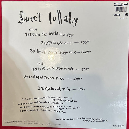 MAXISINGLE Deep Forest ‎– Sweet Lullaby 2ª Mano - DISCOS NAKASHA