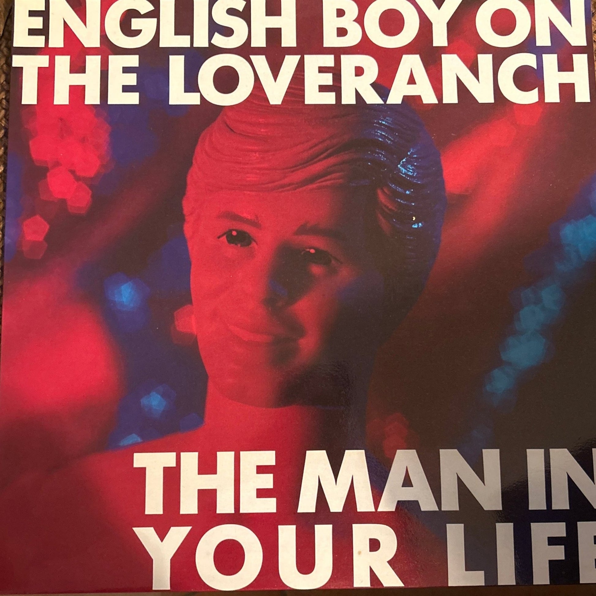 MAXISINGLE English Boy On The Loveranch ‎– The Man In Your Life 2ª Mano - DISCOS NAKASHA