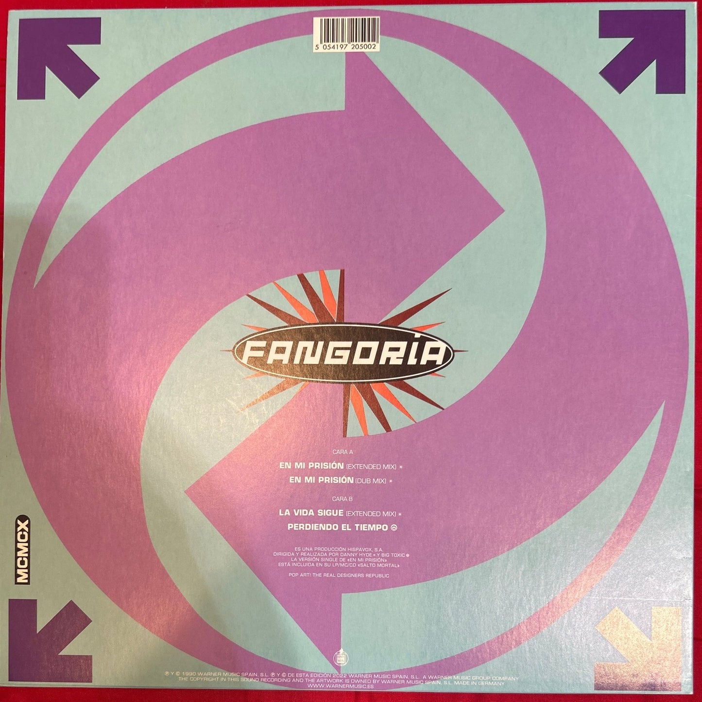 MAXISINGLE Fangoria – En Mi Prisión 2ª Mano - DISCOS NAKASHA