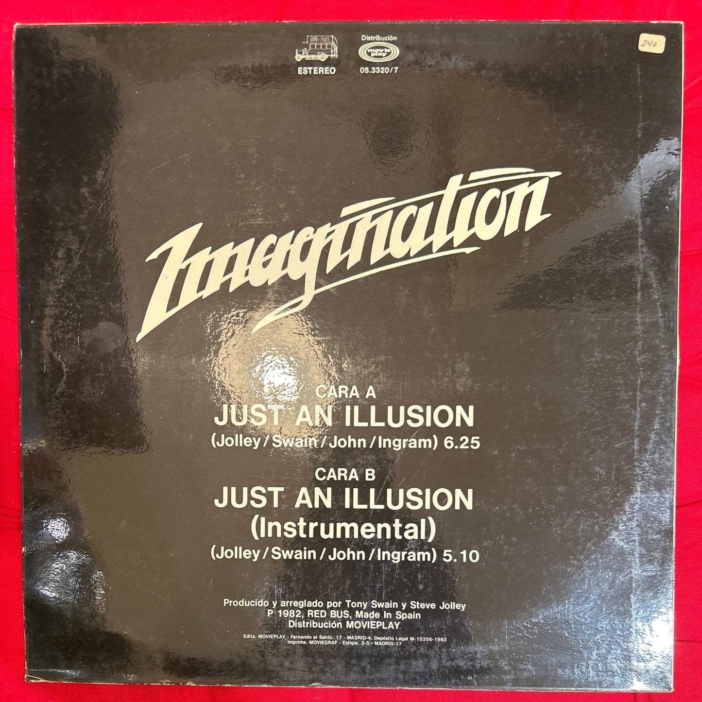 MAXISINGLE Imagination ‎– Just An Illusion 2ª Mano ‎(Producto exclusivo recogida en tienda) - DISCOS NAKASHA