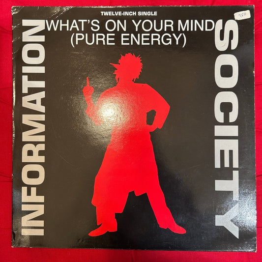 MAXISINGLE Information Society ‎– What's On Your Mind (Pure Energy) 2ª Mano (Producto exclusivo recogida en tienda) - DISCOS NAKASHA