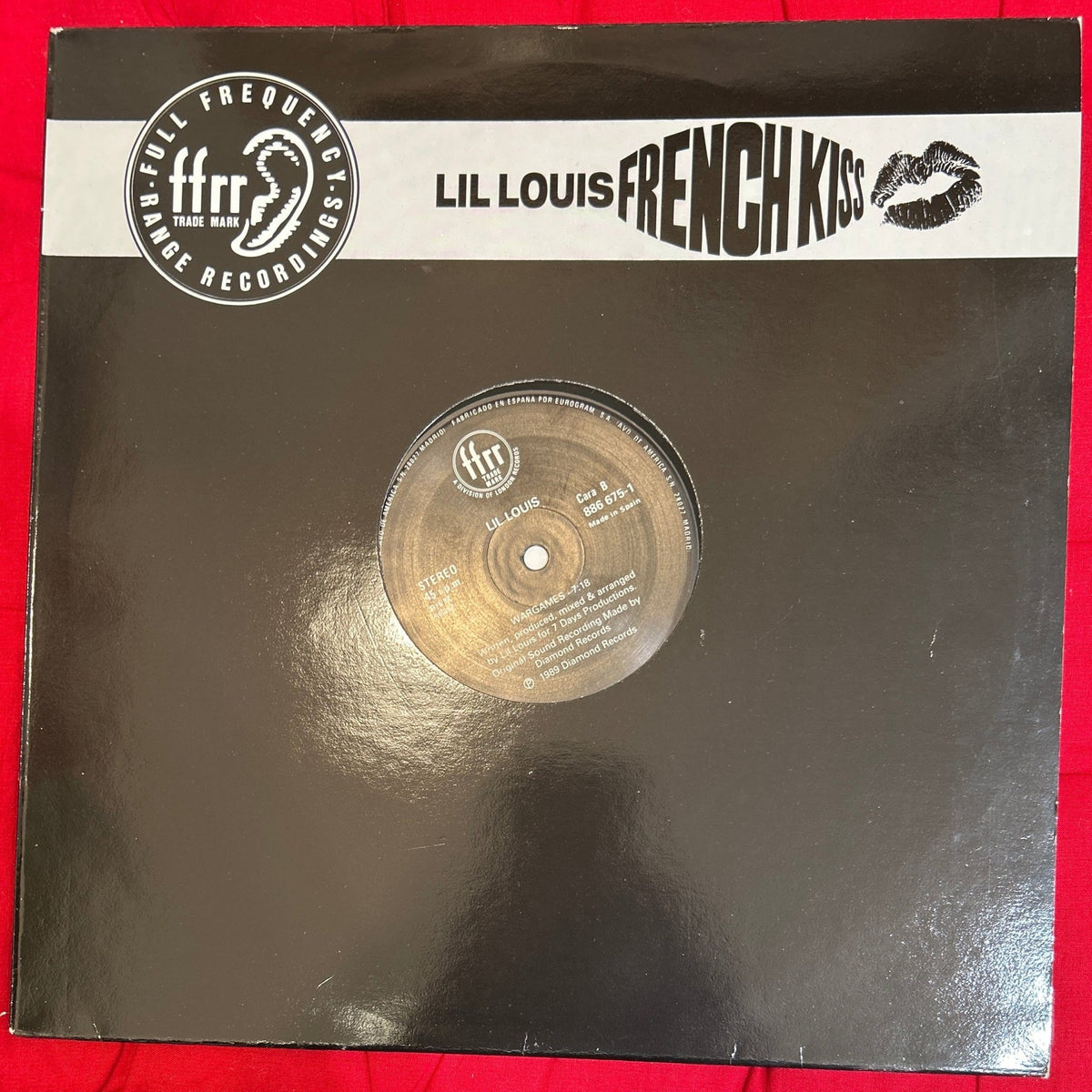 MAXISINGLE Lil Louis ‎– French Kiss 2ª Mano (Producto exclusivo recogida en tienda) - DISCOS NAKASHA