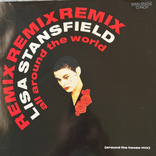 MAXISINGLE Lisa Stansfield ‎– All Around The World (Around The House Mix) 2ª Mano - DISCOS NAKASHA
