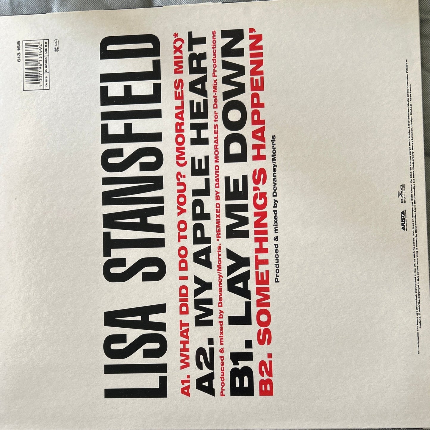 MAXISINGLE Lisa Stansfield ‎– What Did I Do To You? 2ª Mano - DISCOS NAKASHA