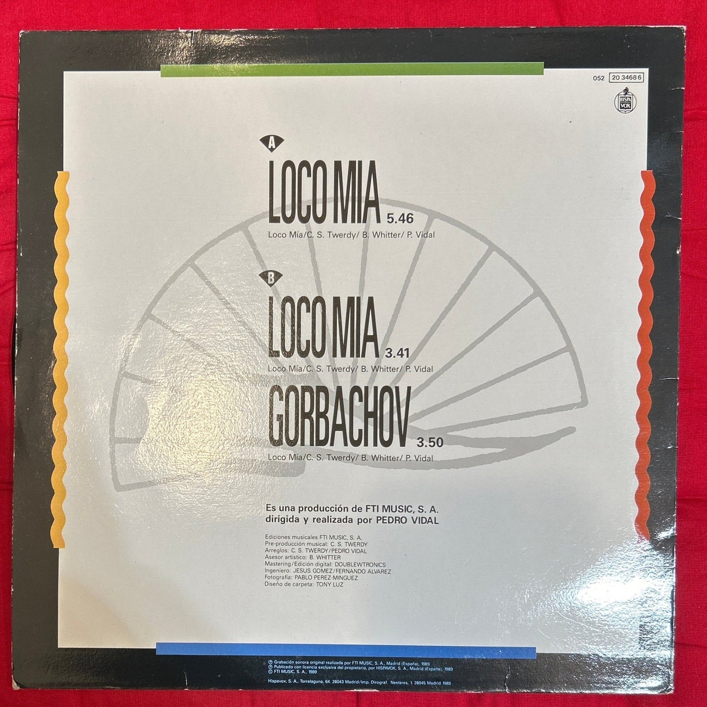 MAXISINGLE Loco Mia – Loco Mia 2ª Mano - DISCOS NAKASHA