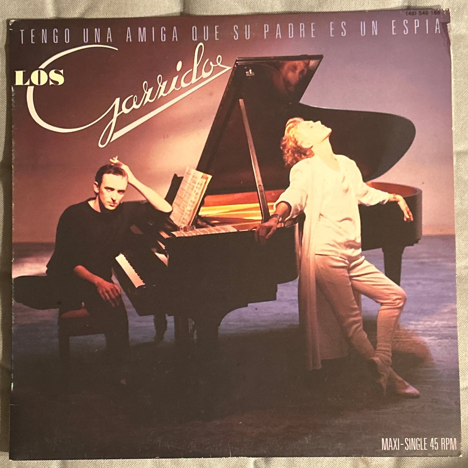 MAXISINGLE Los Garrido ‎– Tengo Una Amiga Que Su Padre Es Un Espia 2ª Mano - DISCOS NAKASHA