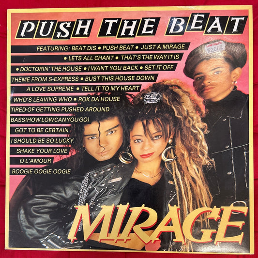 MAXISINGLE Mirage ‎– Push The Beat 2ª Mano - DISCOS NAKASHA