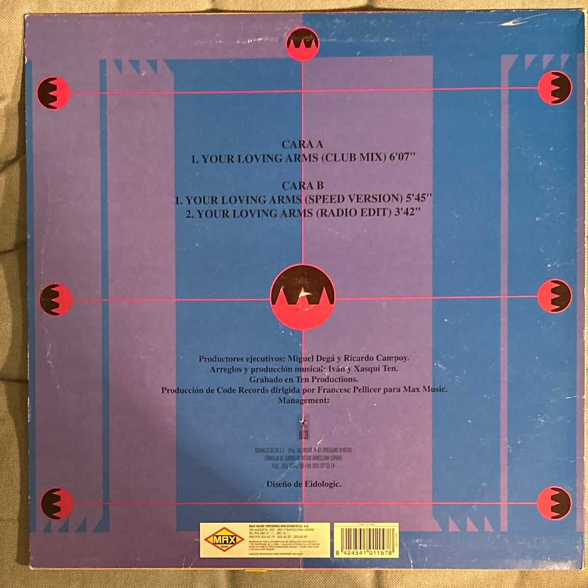 MAXISINGLE Mission ‎– Your Loving Arms 2ª mano - DISCOS NAKASHA