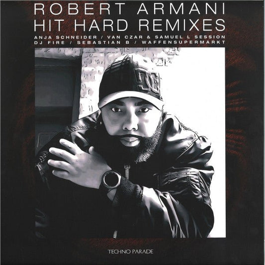 MAXISINGLE Robert Armani ‎– Hit Hard Remixes 2ª Mano - DISCOS NAKASHA