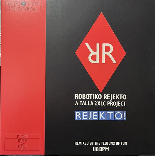 MAXISINGLE Robotiko Rejekto – Rejekto! 2ª Mano - DISCOS NAKASHA