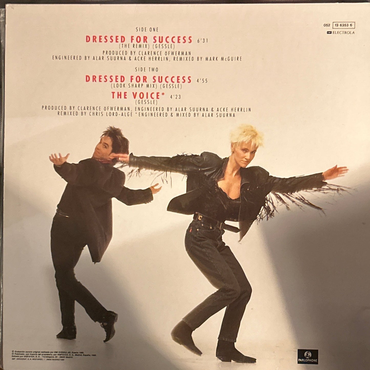 MAXISINGLE Roxette ‎– Dressed For Success 2ª Mano - DISCOS NAKASHA