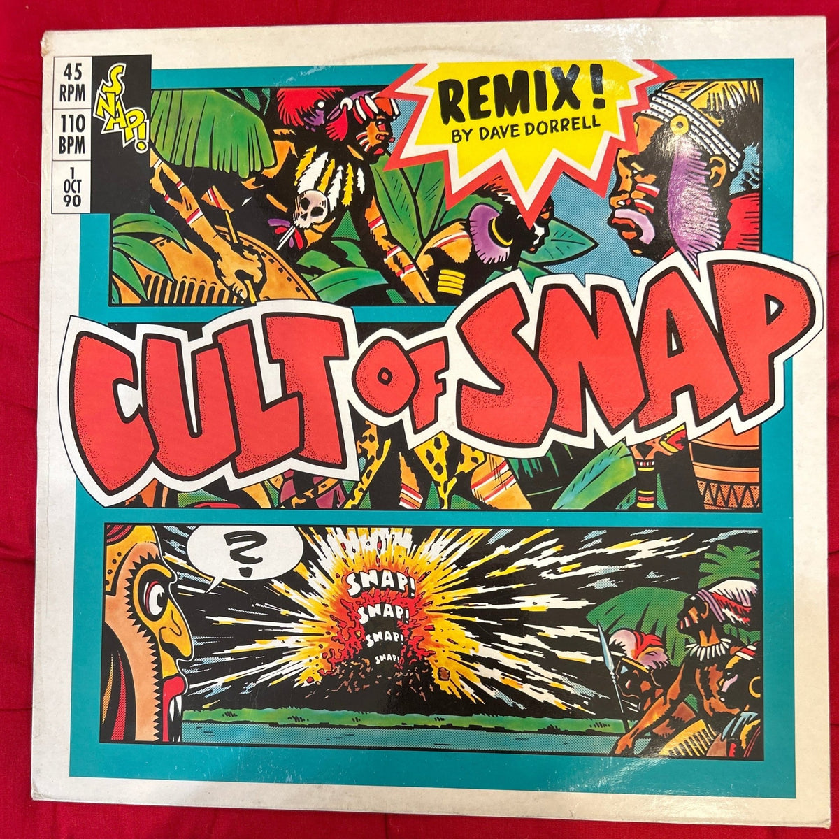 MAXISINGLE Snap! ‎– Cult Of Snap (Remix! By Dave Dorrell) 2ª Mano - DISCOS NAKASHA