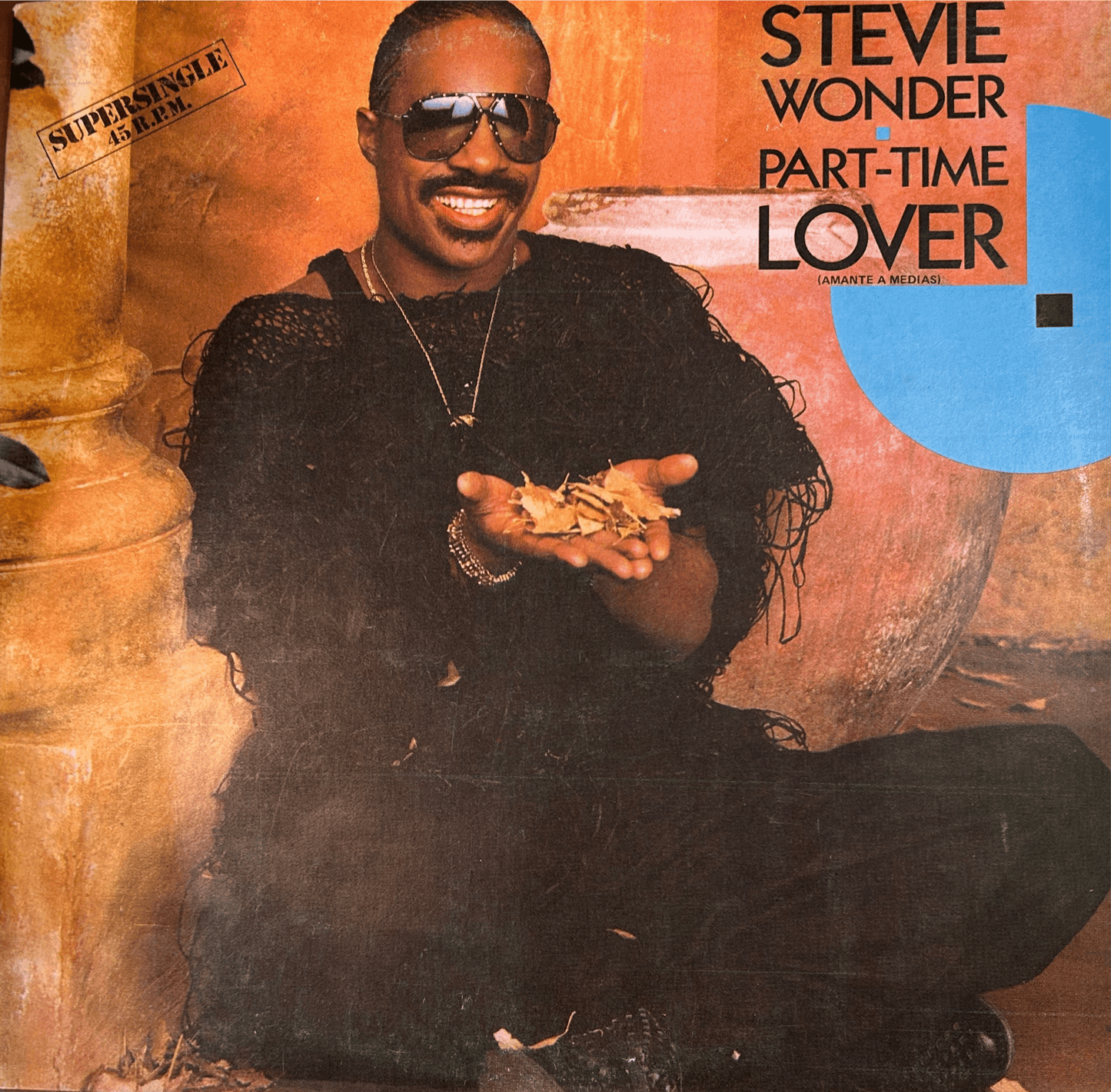 MAXISINGLE Stevie Wonder ‎– Part - Time Lover = Amante A Medias 2ª Mano - DISCOS NAKASHA