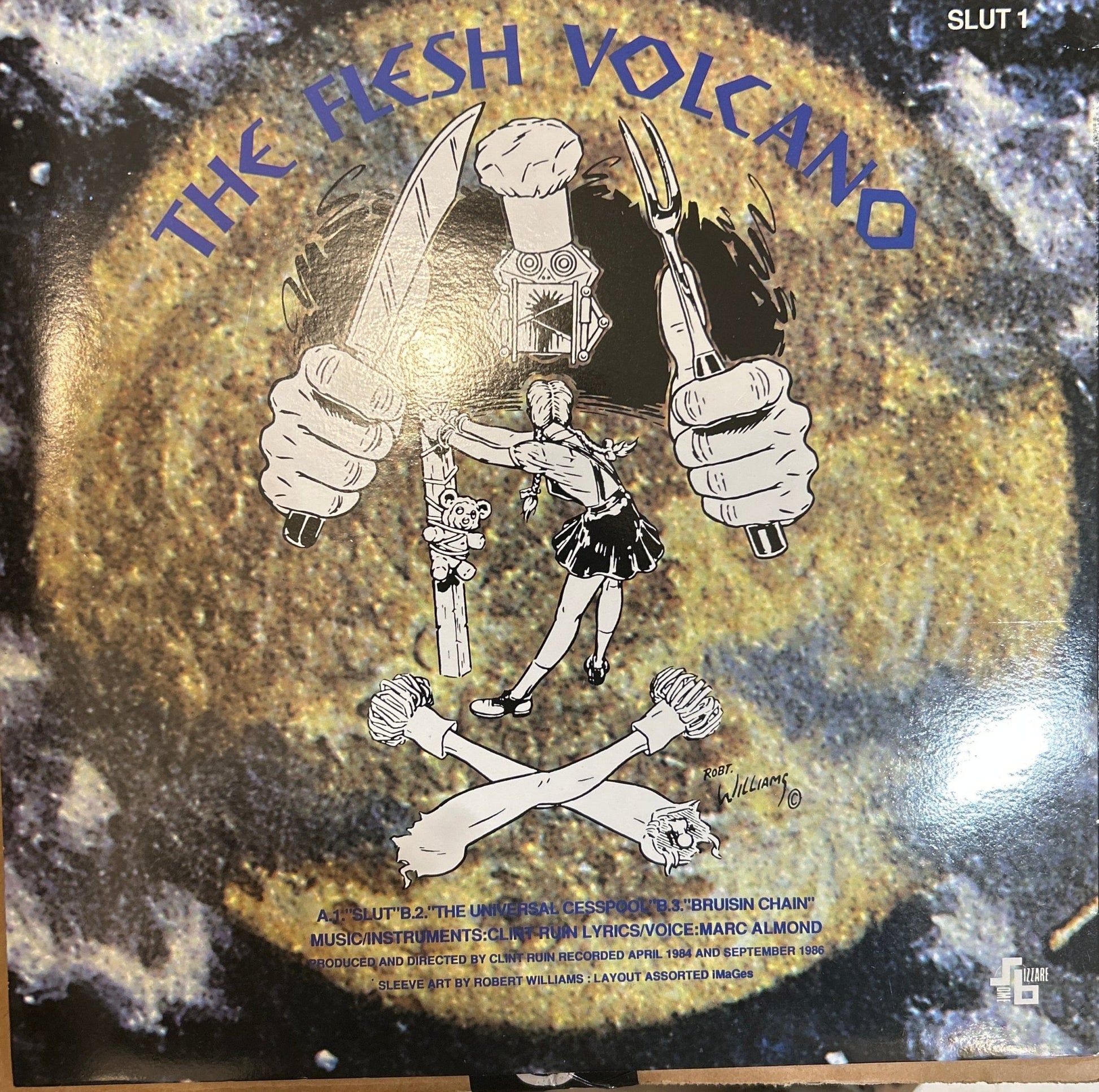 MAXISINGLE The Flesh Volcano ‎– Slut 2ª Mano - DISCOS NAKASHA