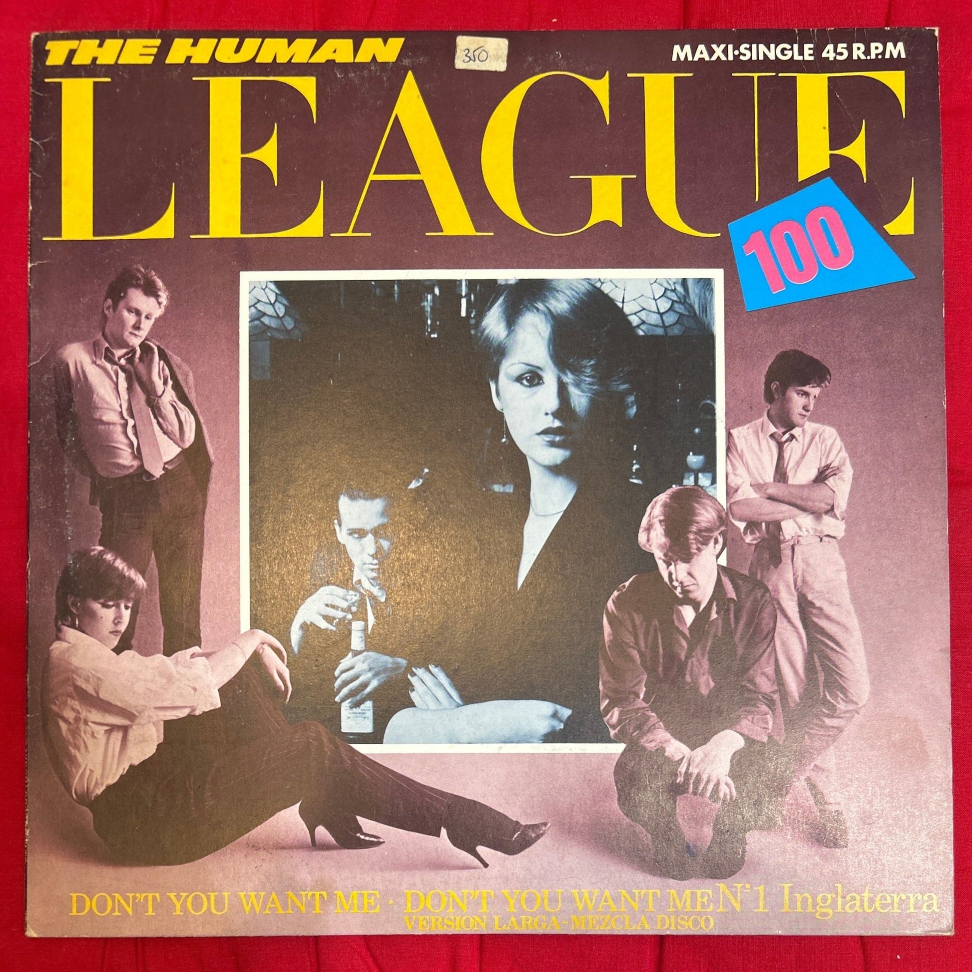MAXISINGLE The Human League ‎– Don't You Want Me 2ª Mano - DISCOS NAKASHA