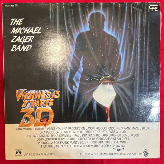 MAXISINGLE The Michael Zager Band ‎– Theme From Friday The 13th Part 3 2ª Mano - DISCOS NAKASHA