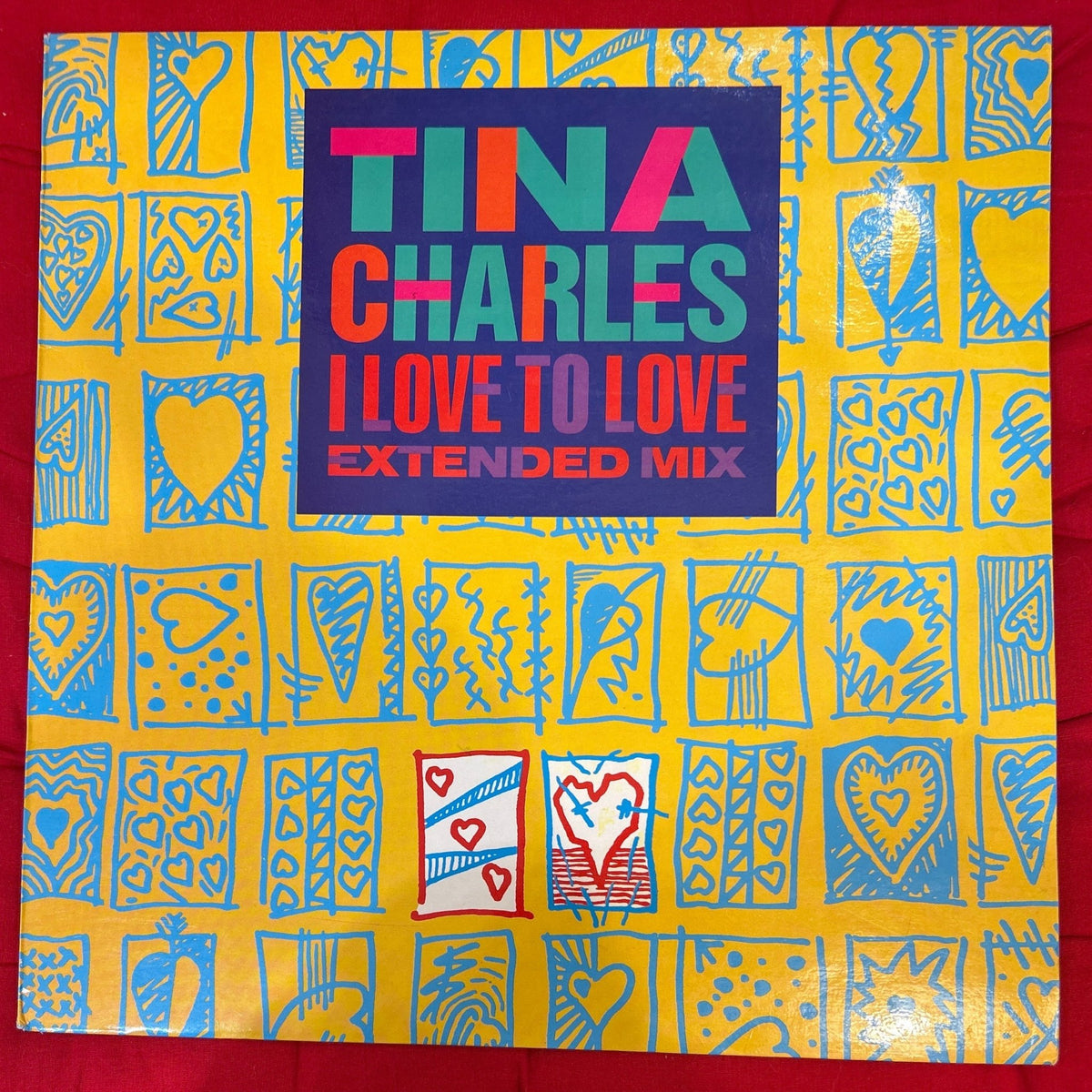 MAXISINGLE Tina Charles ‎– I Love To Love (Extended Mix) 2ª Mano - DISCOS NAKASHA