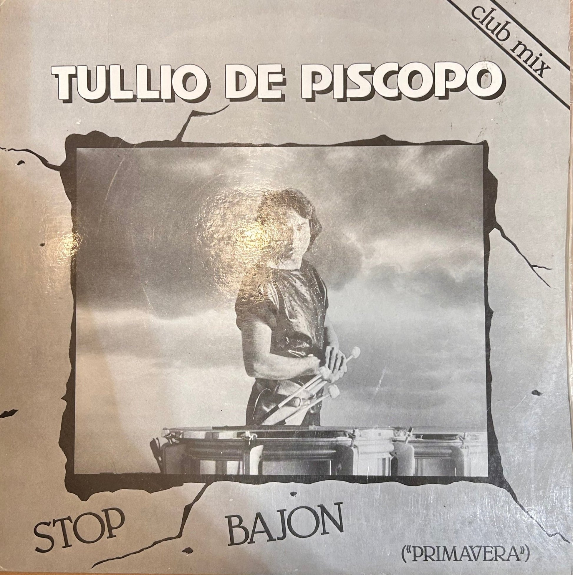 MAXISINGLE Tullio De Piscopo ‎– Stop Bajon (Primavera) 2ª Mano (Producto exclusivo recogida en tienda) - DISCOS NAKASHA