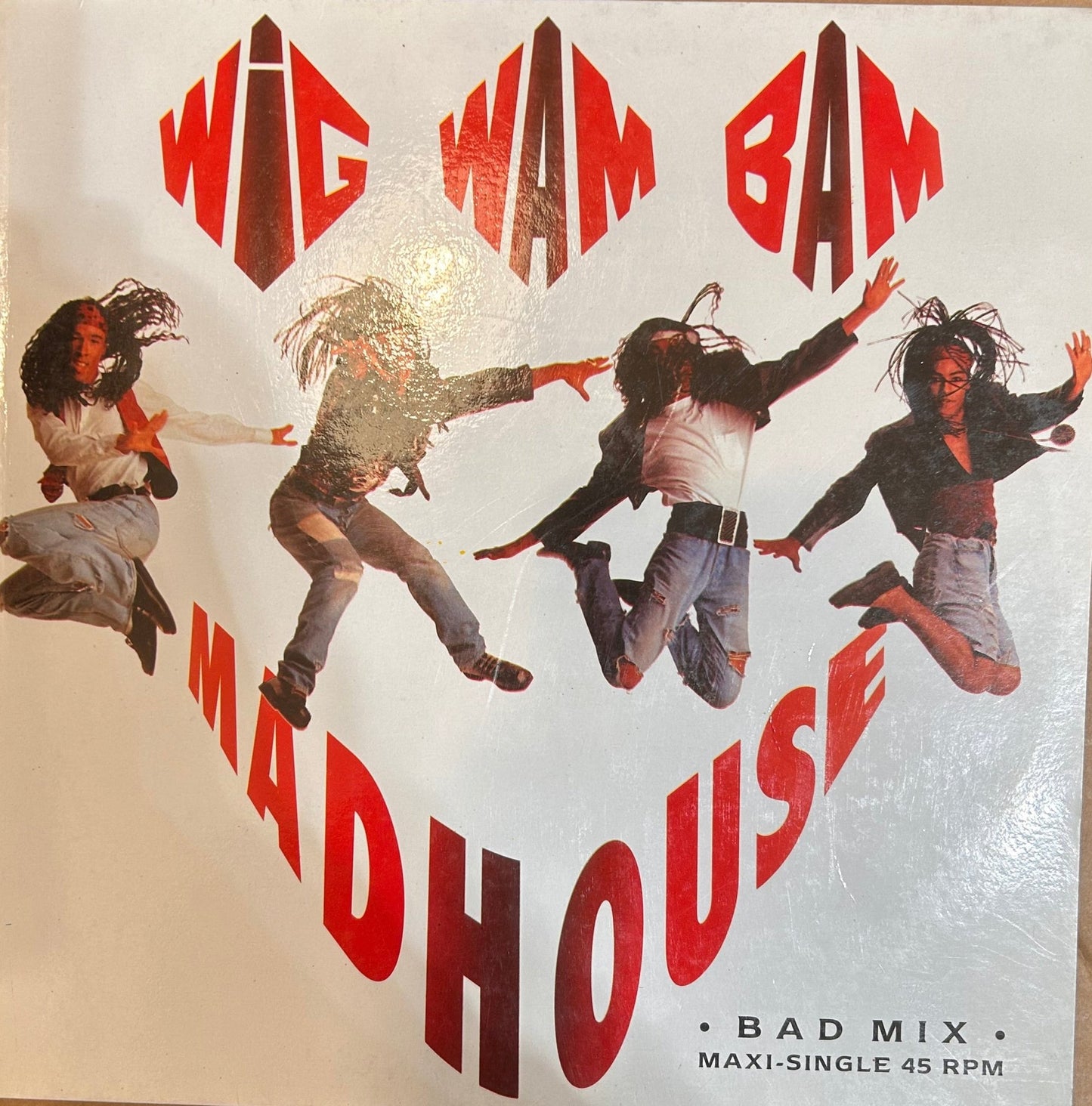 MAXISINGLE Wig Wam Bam ‎– Madhouse (Bad Mix) 2ª Mano (Producto exclusivo recogida en tienda) - DISCOS NAKASHA