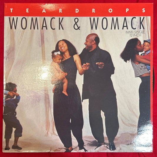 MAXISINGLE Womack & Womack ‎– Teardrops 2ª Mano - DISCOS NAKASHA