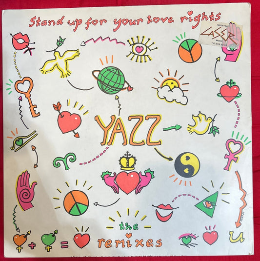 MAXISINGLE Yazz ‎– Stand Up For Your Love Rights (The Remixes) 2ª Mano - DISCOS NAKASHA
