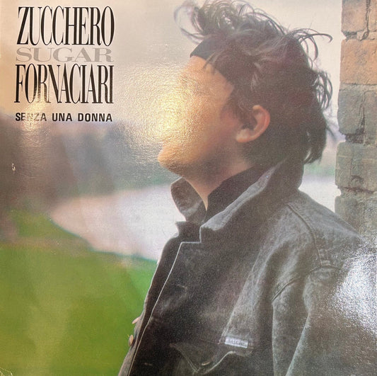 MAXISINGLE Zucchero Sugar Fornaciari ‎– Senza Una Donna 2ª Mano - DISCOS NAKASHA