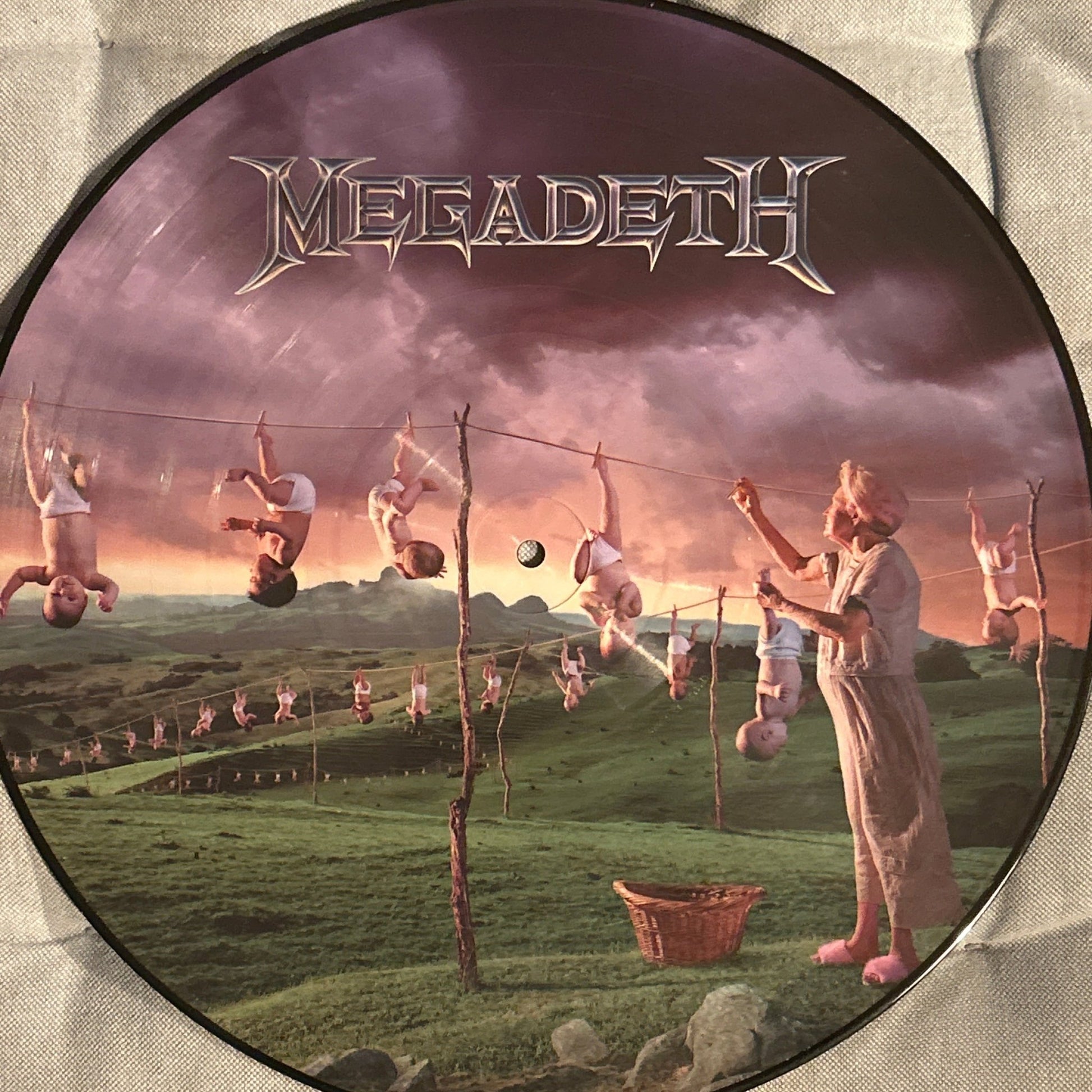 PICTURE DISC Megadeth ‎– Youthanasia 2ª Mano - DISCOS NAKASHA