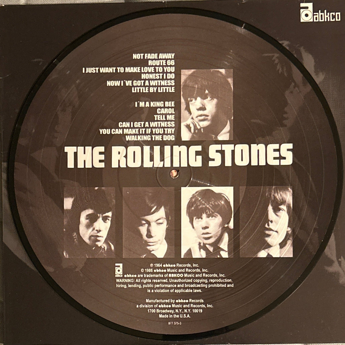 PICTURE DISC The Rolling Stones – England's Newest Hit Makers 2ª Mano - DISCOS NAKASHA