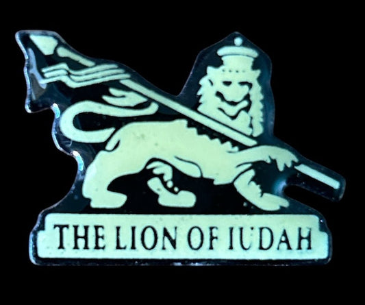 Pin The Lion of Judah (Pedido minimo para envio 12 unidades) - DISCOS NAKASHA