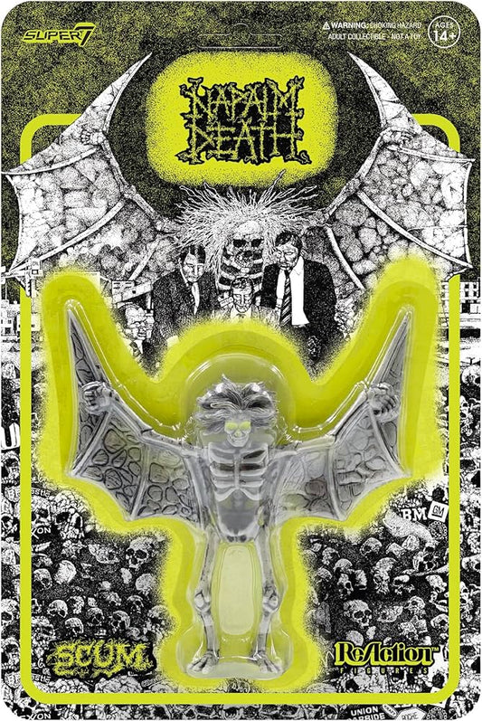 Reaction figure Napalm Death - Scum demon (verde) Nuevo precintado - DISCOS NAKASHA