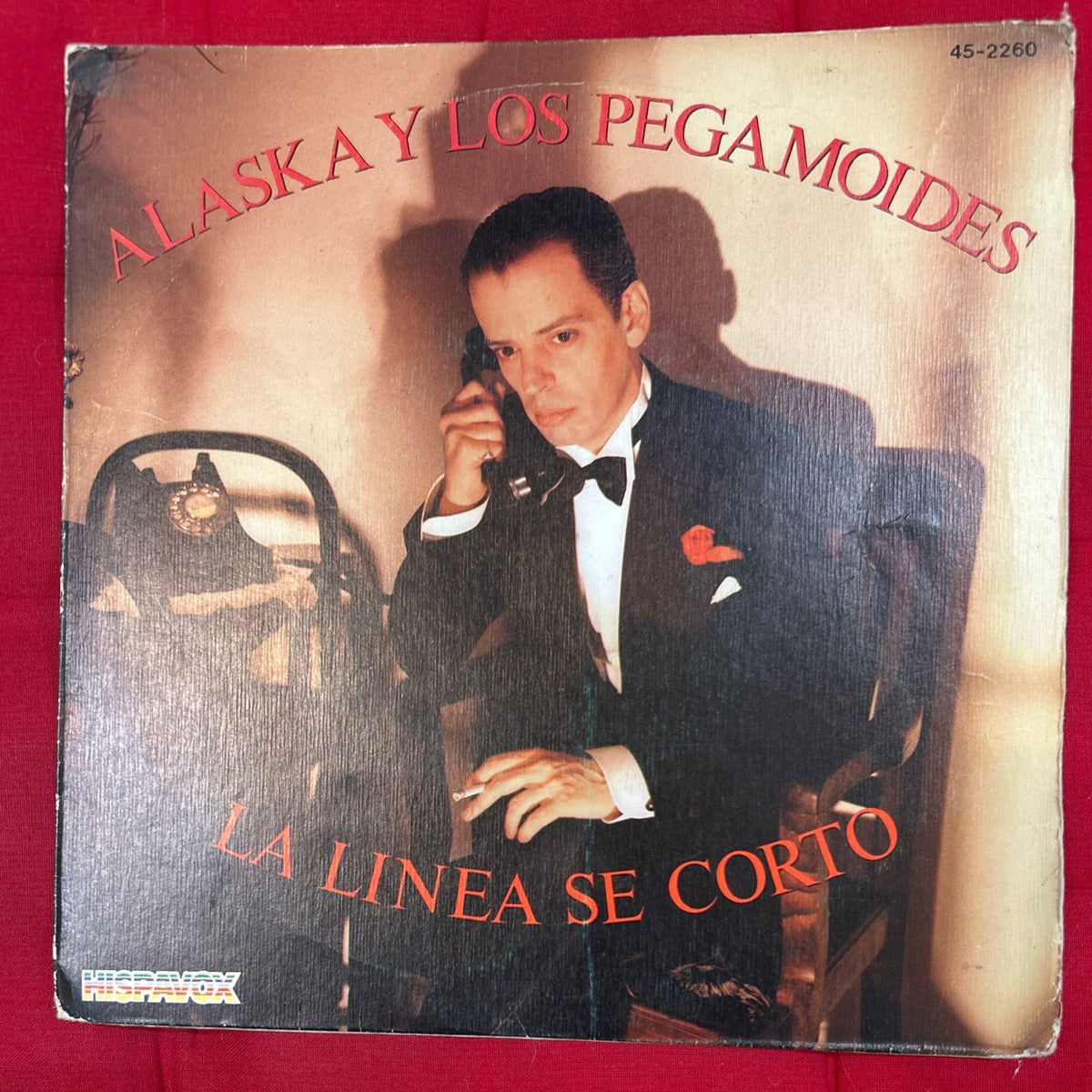SINGLE Alaska Y Los Pegamoides – La Línea Se Cortó 2ª Mano - DISCOS NAKASHA
