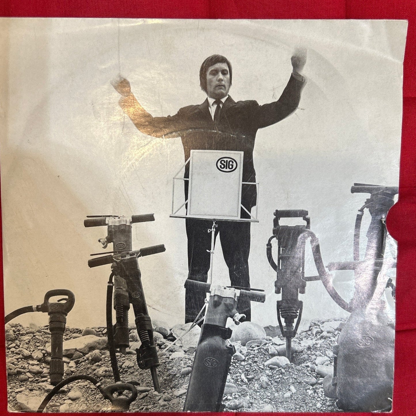 SINGLE Bruno Spoerri ‎– Konzert Für SIG - Pressluftwerkzeuge Single sided 2ª mano - DISCOS NAKASHA