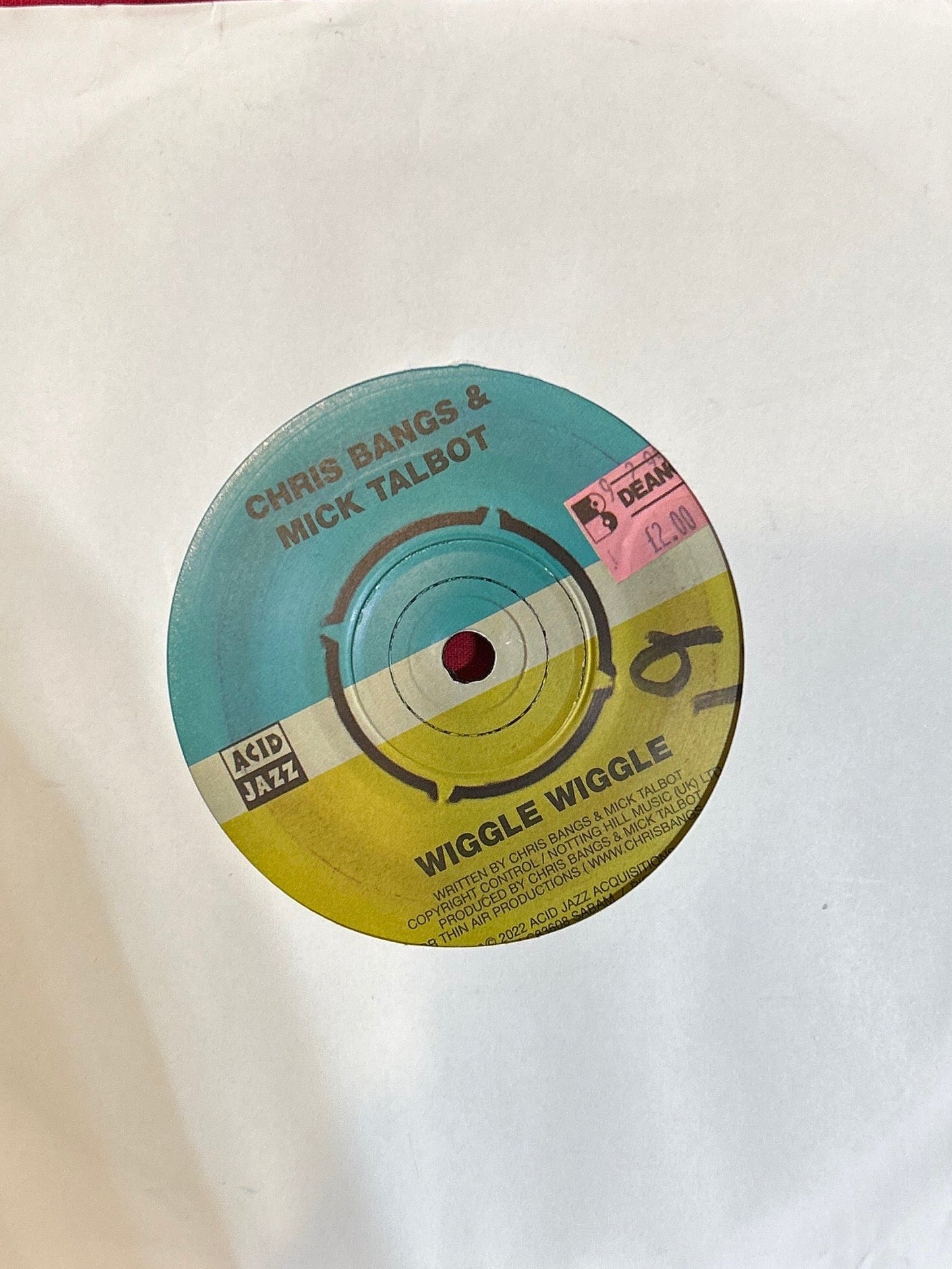 SINGLE Chris Bangs & Mick Talbot – Sumthin' Else 2ª Mano - DISCOS NAKASHA