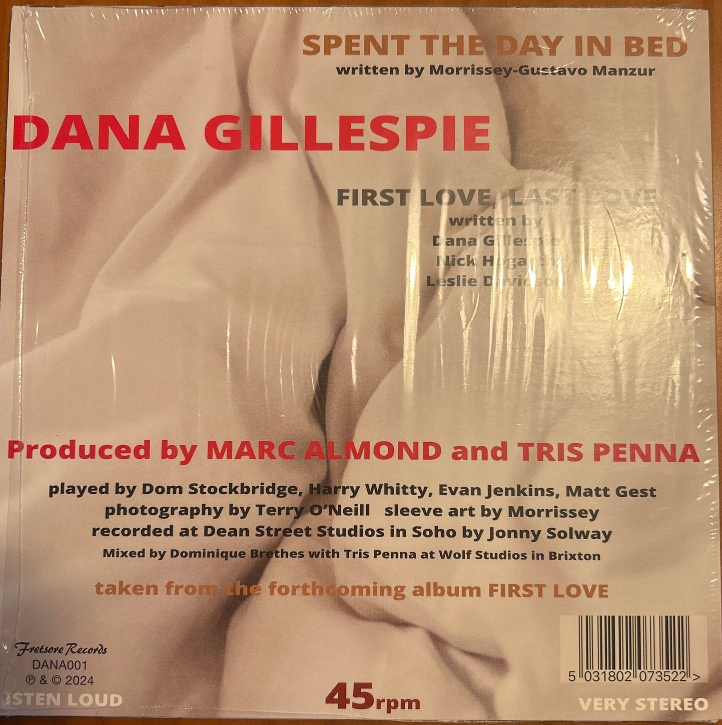 SINGLE Dana Gillespie ‎– Spent The Day In Bed 2ª Mano - DISCOS NAKASHA